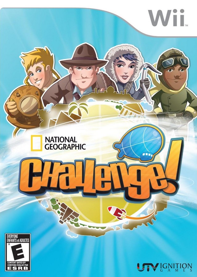 National Geographic Challenge! - Nintendo Wii Video Games UTV Ignition Games   