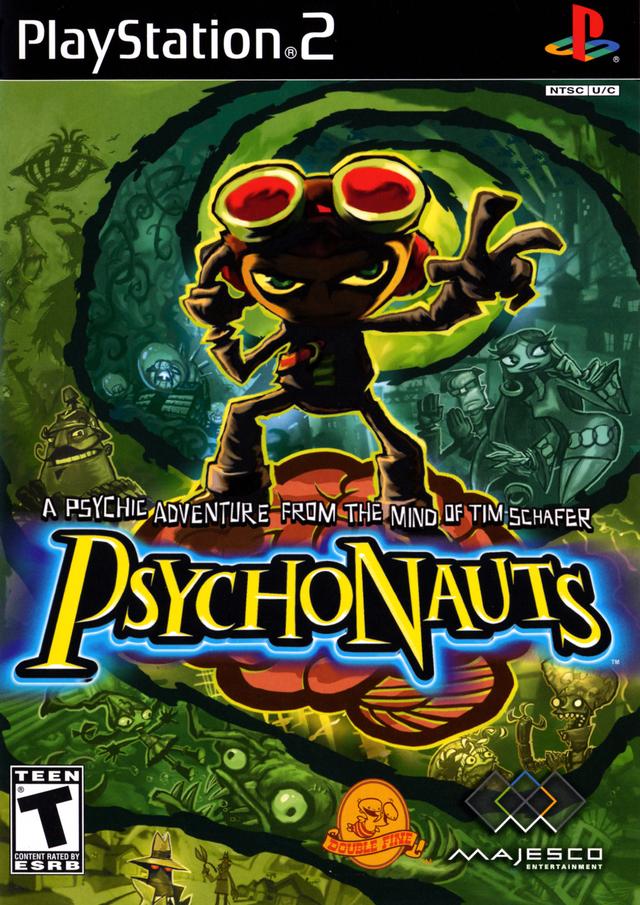 Psychonauts - (PS2) PlayStation 2 [Pre-Owned] Video Games Majesco   