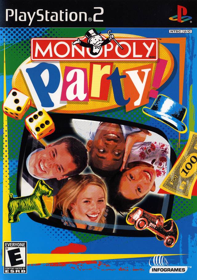 Monopoly Party! - PlayStation 2 Video Games Infogrames   