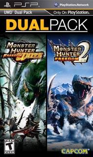 Monster Hunter Freedom 2 + Monster Hunter Freedom Unite UMD Dual Pack - PSP Video Games Capcom   