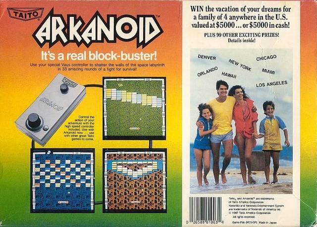Arkanoid - (NES) Nintendo Entertainment System [Pre-Owned] Video Games Taito Corporation   