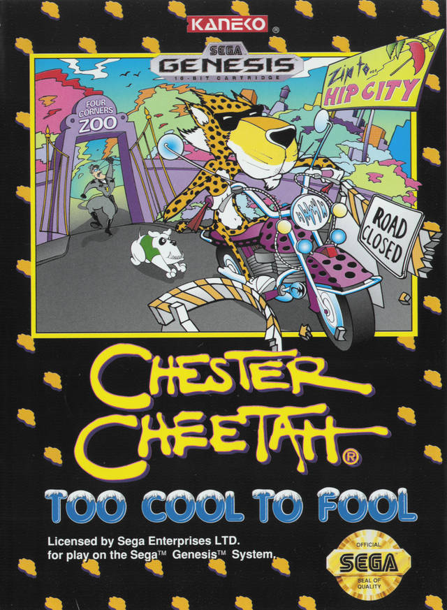 Chester Cheetah: Too Cool to Fool - (SG) SEGA Genesis [Pre-Owned] Video Games Kaneko   