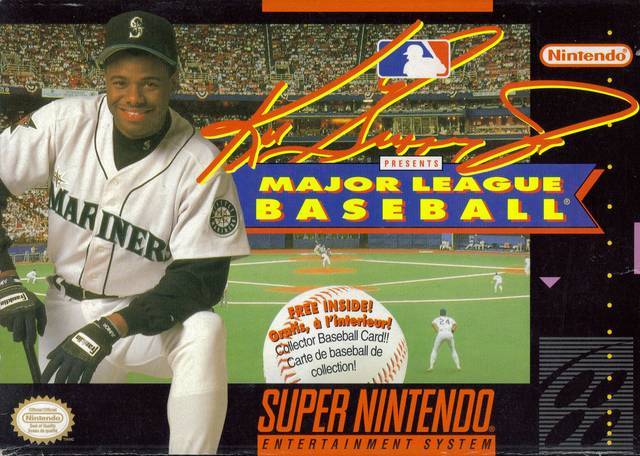 Ken Griffey Jr. Presents Major League Baseball - (SNES) Super Nintendo [Pre-Owned] Video Games Nintendo   