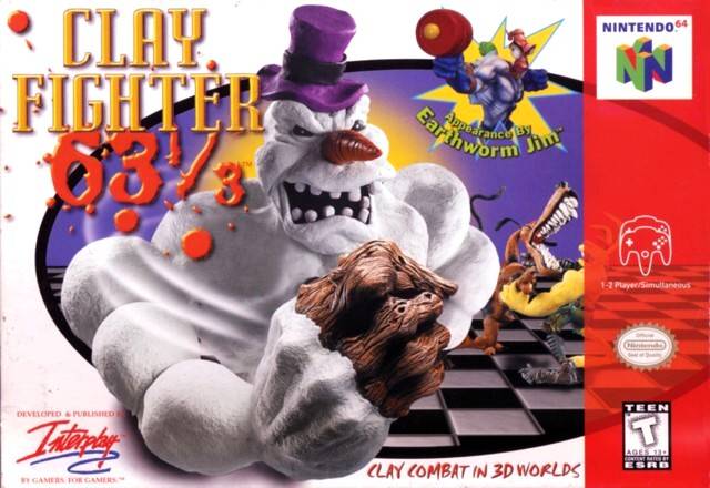 ClayFighter 63 1/3 - (N64) Nintendo 64 [Pre-Owned] Video Games Interplay   