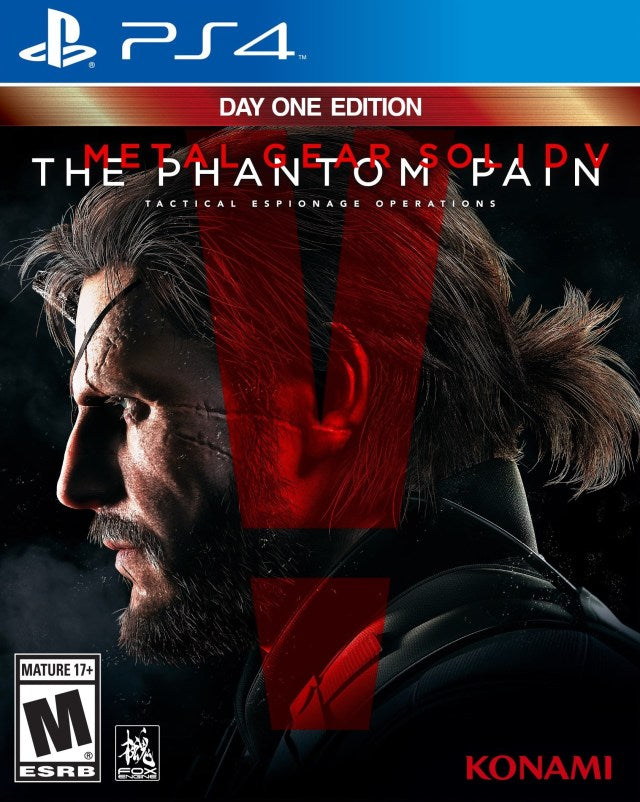 Metal Gear Solid V: The Phantom Pain Day One Edition - (PS4) PlayStation 4 [Pre-Owned] Video Games Konami   