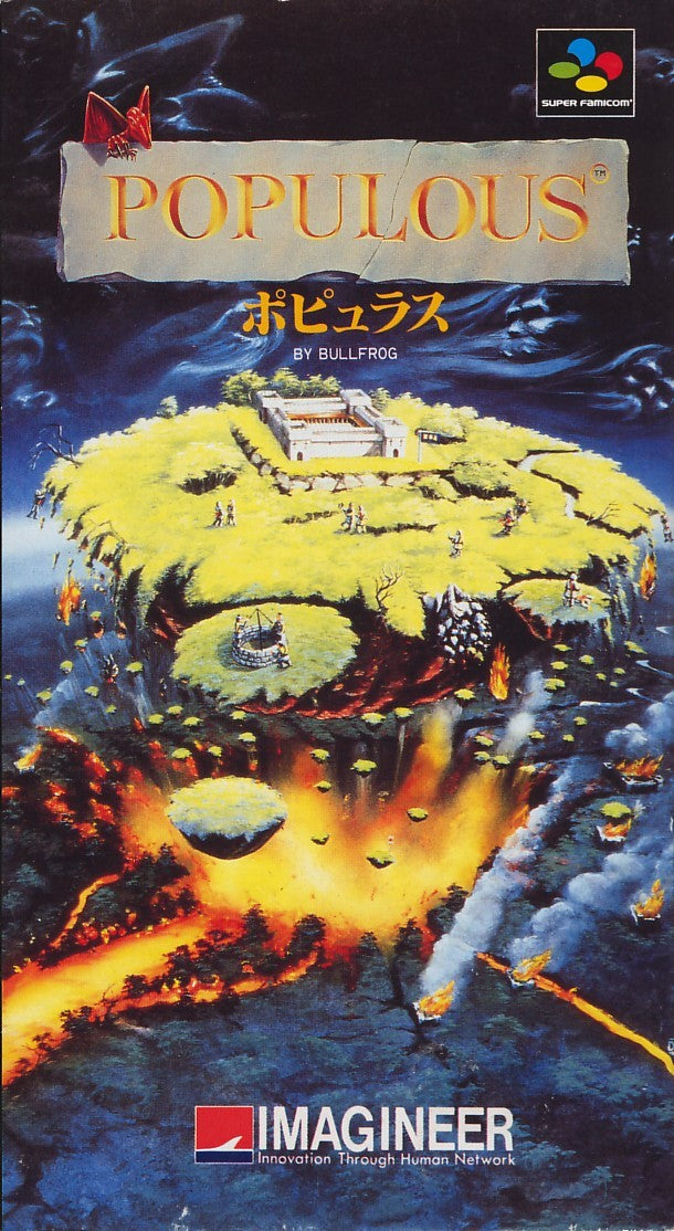 Populous - (SFC) Super Famicom [Pre-Owned] (Japanese Import) Video Games Imagineer   