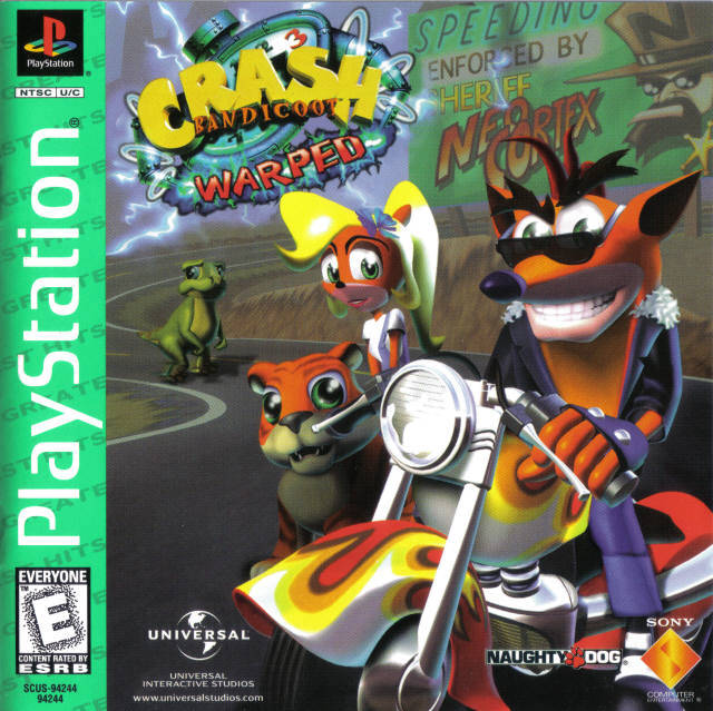Crash Bandicoot 3: Warped (Greatest Hits) - (PS1) PlayStation 1 [Pre-Owned] Video Games SCEA   