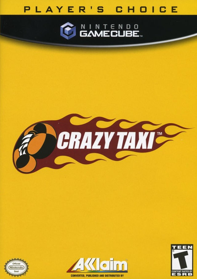 Crazy Taxi (Player's Choice) - (GC) Nintendo GameCube [Pre-Owned] Video Games Acclaim   