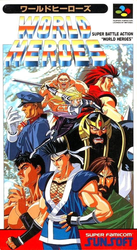 World Heroes - (SFC) Super Famicom [Pre-Owned] (Japanese Import) Video Games SunSoft   
