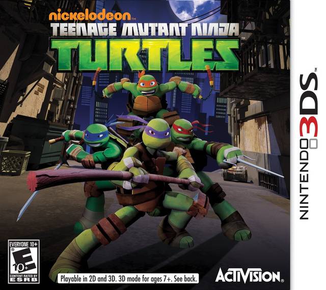 Nickelodeon Teenage Mutant Ninja Turtles - Nintendo 3DS [Pre-Owned] Video Games Activision   