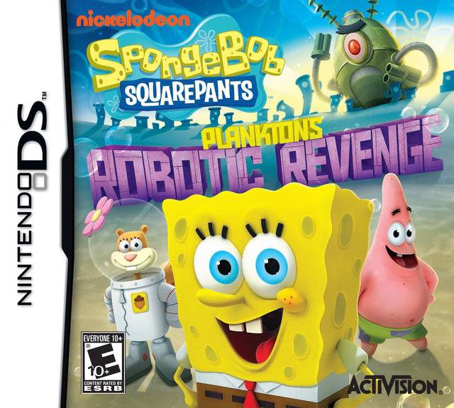 SpongeBob SquarePants: Plankton's Robotic Revenge - (NDS) Nintendo DS Video Games Activision   