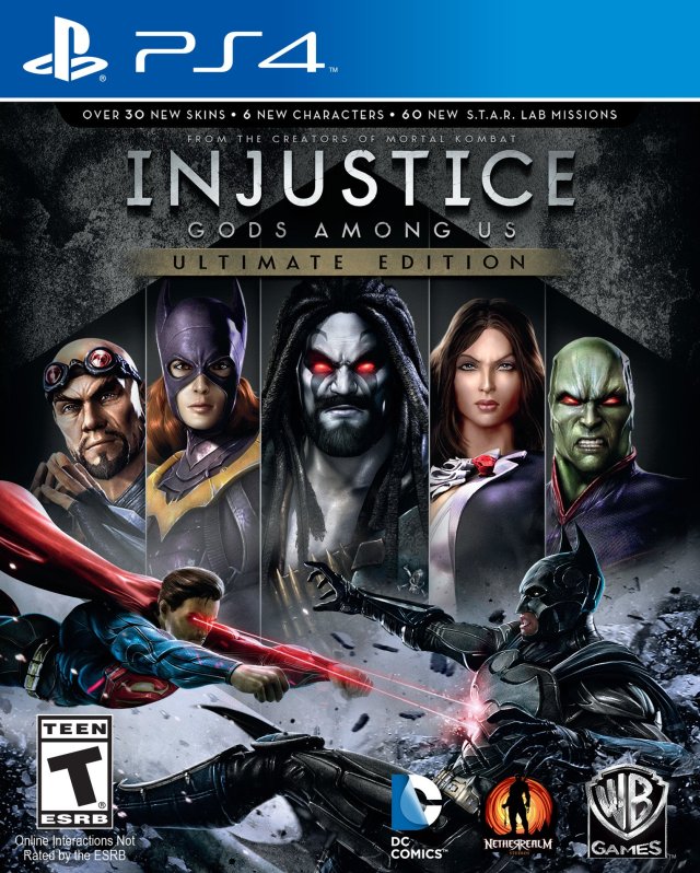 Injustice: Gods Among Us - Ultimate Edition - (PS4) PlayStation 4 Video Games Warner Bros. Interactive Entertainment   