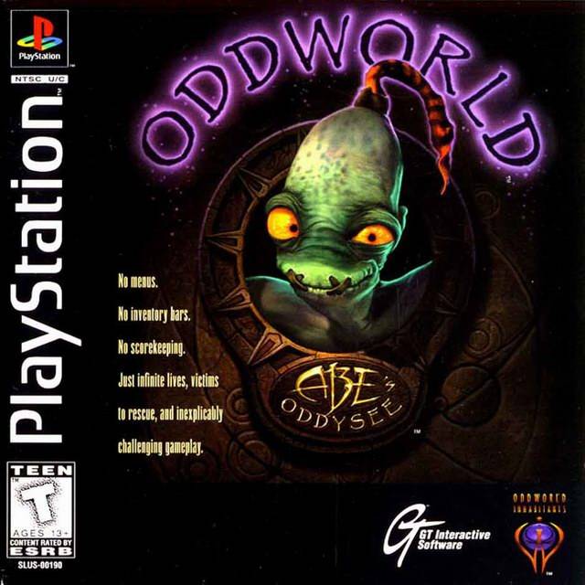 Oddworld: Abe's Oddysee - (PS1) PlayStation 1 [Pre-Owned] Video Games GT Interactive   
