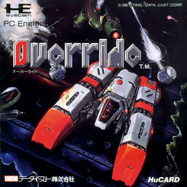 Override - PC-Engine (Japanese Import) [Pre-Owned] Video Games Data East   
