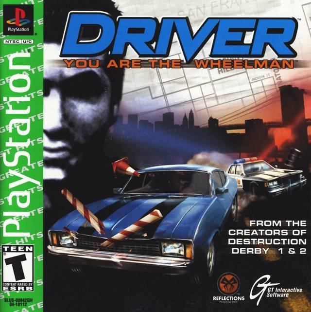Driver (Greatest Hits) - (PS1) PlayStation 1 [Pre-Owned] Video Games GT Interactive   