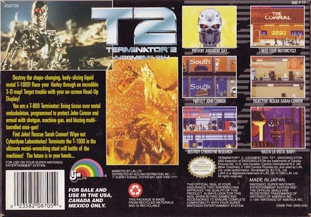 Terminator 2: Judgment Day - (SNES) Super Nintendo [Pre-Owned] Video Games LJN Ltd.   