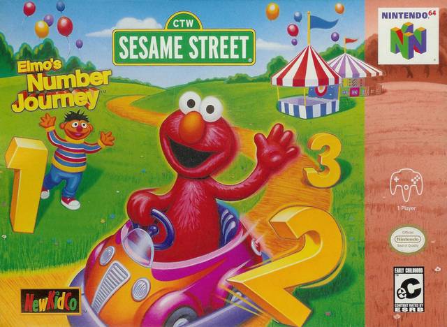 Sesame Street: Elmo's Number Journey - (N64) Nintendo 64 [Pre-Owned] Video Games NewKidCo   