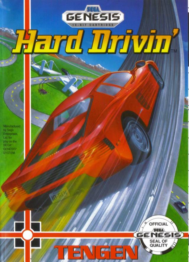 Hard Drivin' - (SG) SEGA Genesis [Pre-Owned] Video Games Tengen   