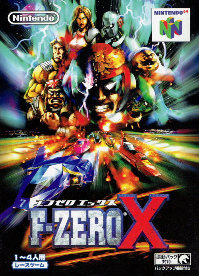F-Zero X - (N64) Nintendo 64 [Pre-Owned] (Japanese Import) Video Games Nintendo   