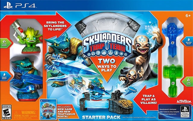 Skylanders Trap Team (Starter Pack) - PlayStation 4 Video Games Activision