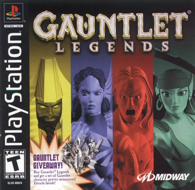 Gauntlet Legends - (PS1) PlayStation 1 [Pre-Owned] Video Games Midway   