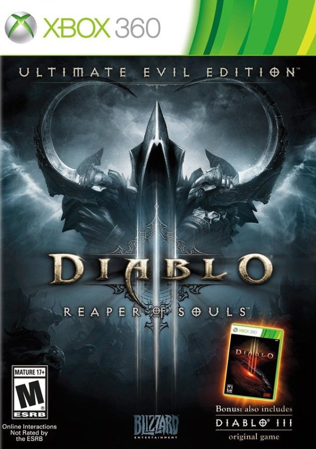 Diablo III: Ultimate Evil Edition - Xbox 360 Video Games Blizzard Entertainment   