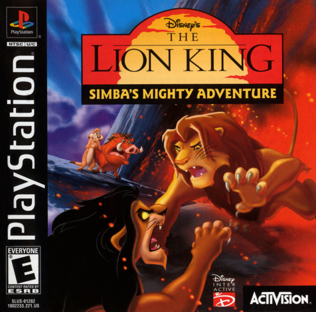 Disney's The Lion King: Simba's Mighty Adventure - (PS1) PlayStation 1 [Pre-Owned] Video Games Activision   