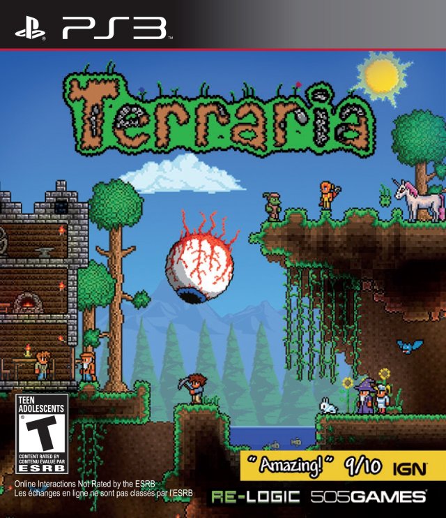 Terraria - (PS3) PlayStation 3 Video Games 505 Games   