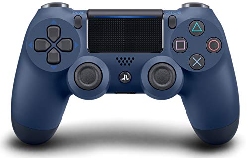 SONY DualShock 4 Wireless Controller (Midnight Blue) - (PS4) PlayStation 4 (Japanese Import) Accessories Sony   