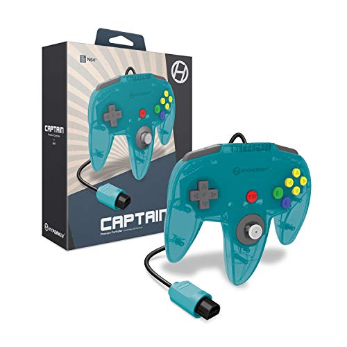 Hyperkin Captain Controller (Turquoise) - (N64) Nintendo 64 Accessories Hyperkin   