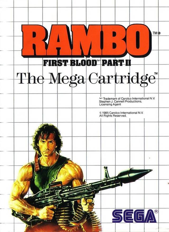 Rambo: First Blood Part II - SEGA Master System [Pre-Owned] Video Games Sega   