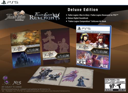 Fallen Legion: Rise to Glory / Fallen Legion Revenants Deluxe Edition - (PS5) PlayStation 5 [UNBOXING] Video Games NIS America   