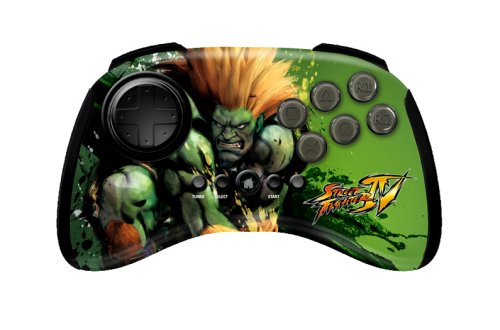 Mad Catz Playstation 3 Street Fighter IV Wireless FightPad (Blanka) - (PS3) Playstation 3 Accessories Mad Catz   