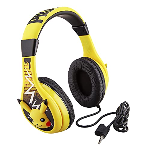 eKids Pokemon Stereo Headphones (Pikachu) - Toys Toy eKids   