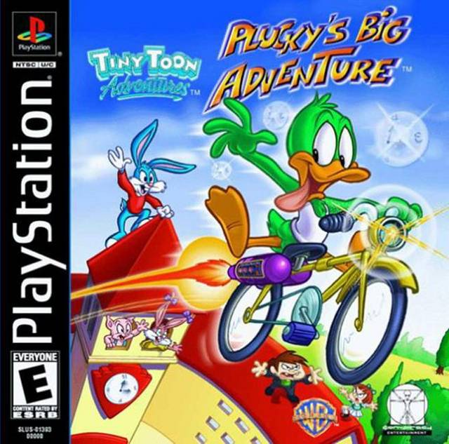 Tiny Toon Adventures: Plucky's Big Adventure - (PS1) PlayStation 1 [Pre-Owned] Video Games Conspiracy Entertainment   