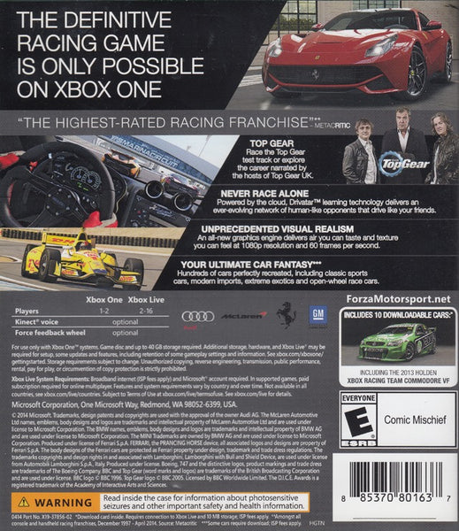  Forza Motorsport 5 (Xbox One)