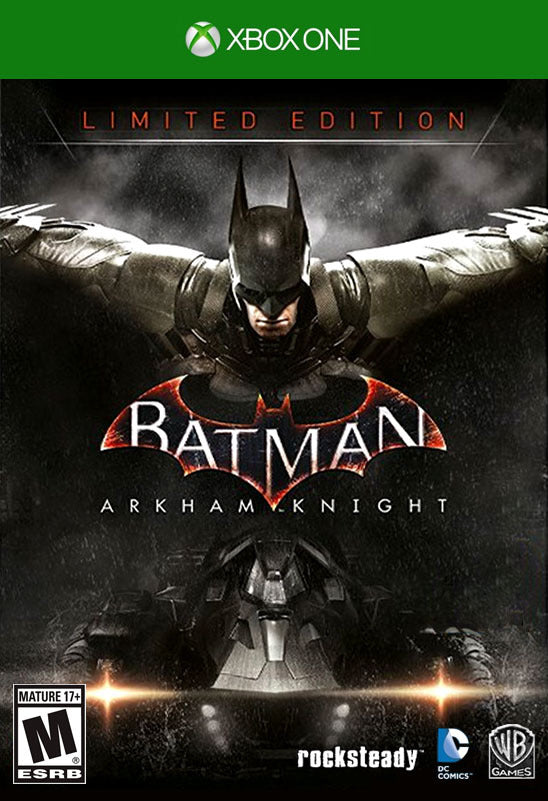 Batman: Arkham Knight (Limited Edition) - Xbox One Video Games Warner Bros. Interactive Entertainment   