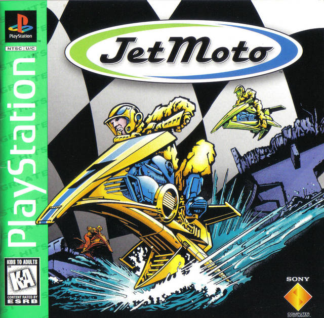 Jet Moto (Greatest Hits) - (PS1) PlayStation 1 [Pre-Owned] Video Games SCEA   
