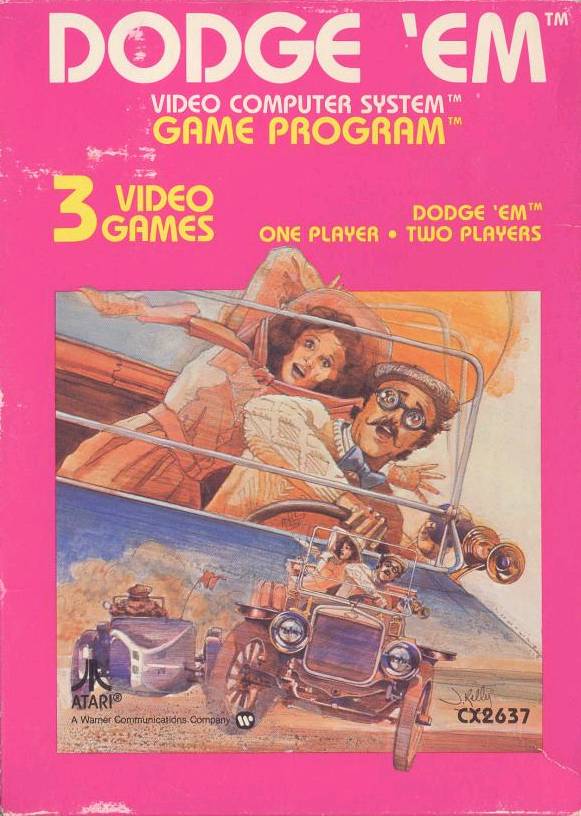 Dodge 'Em - Atari 2600 [Pre-Owned] Video Games Atari Inc.   