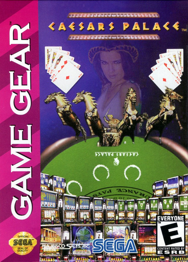 Caesars Palace (Reprint) - SEGA GameGear Video Games Majesco   