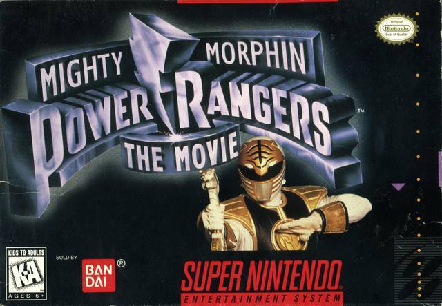 Mighty Morphin Power Rangers: The Movie - (SNES) Super Nintendo [Pre-Owned] Video Games Bandai America Inc.   