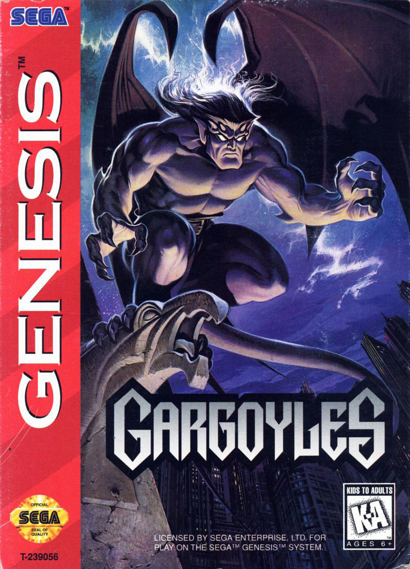 Gargoyles - SEGA Genesis [Pre-Owned] Video Games Buena Vista Interactive   