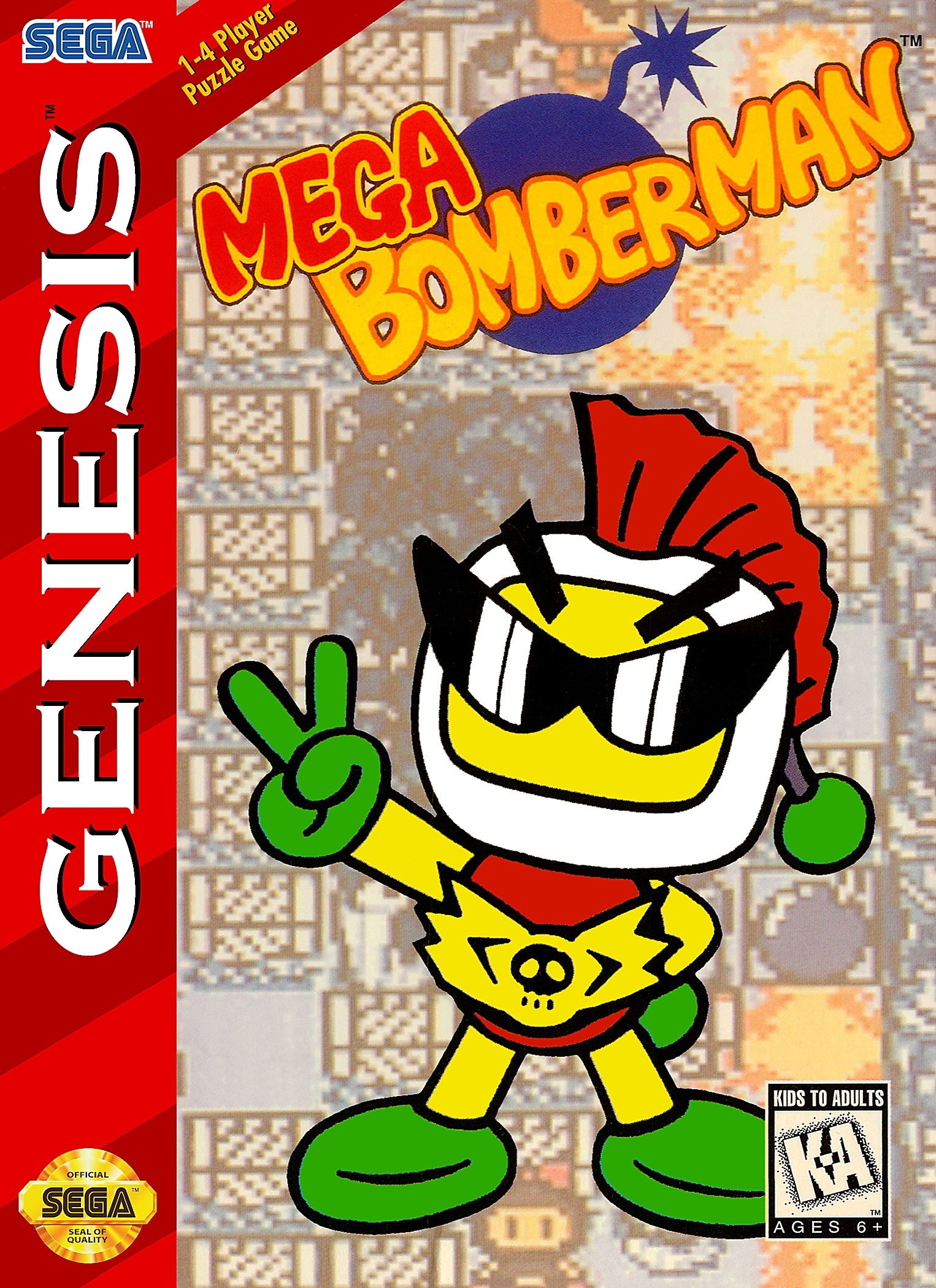 Mega Bomberman - (SG) SEGA Genesis [Pre-Owned] Video Games Sega   
