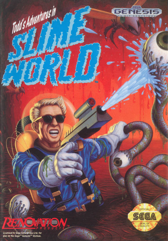 Todd's Adventures in Slime World - (SG) SEGA Genesis [Pre-Owned] Video Games Renovation   
