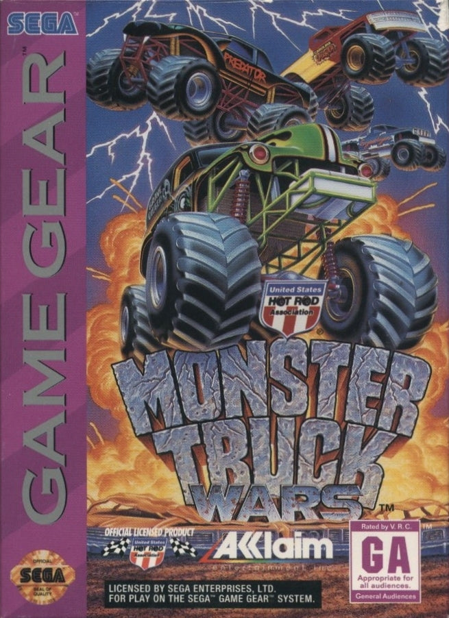 Monster Truck Wars - SEGA GameGear [Pre-Owned] Video Games Acclaim   
