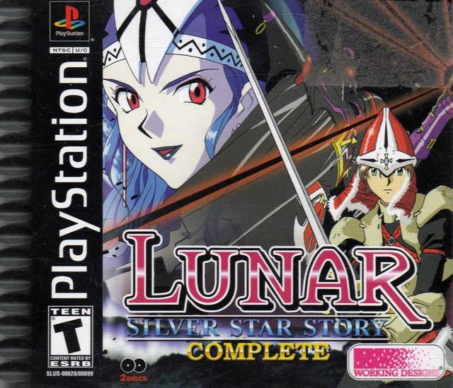 Lunar: Silver Star Story Complete (Fan Art Edition) - (PS1) PlayStation 1 [Pre-Owned] Video Games Working Designs   