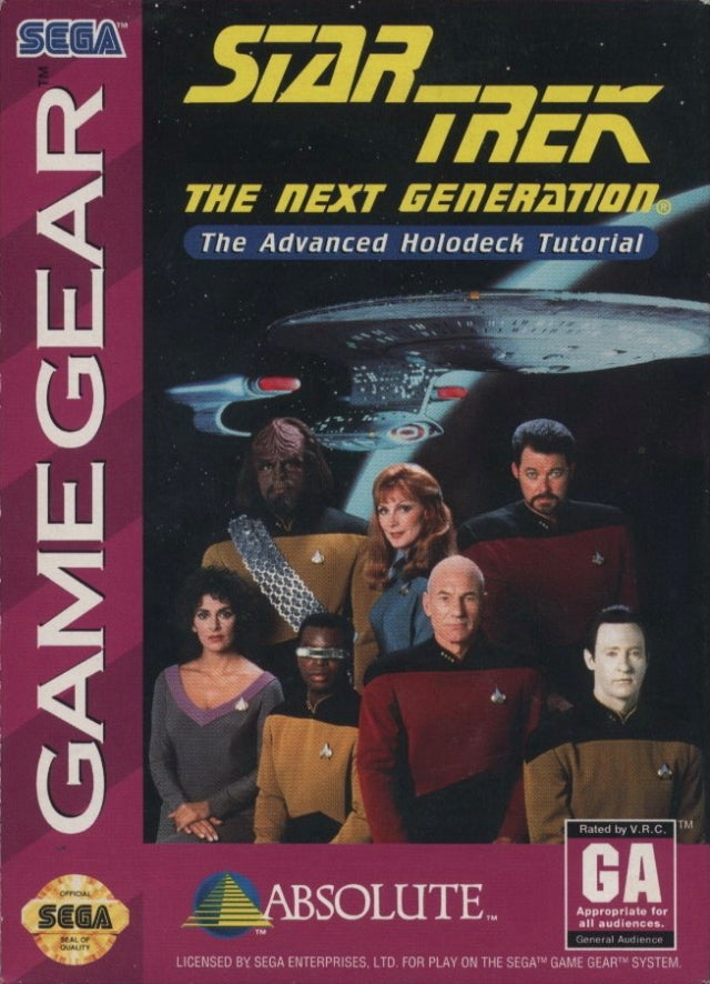 Star Trek: The Next Generation: Advanced Holodeck Tutorial - SEGA GameGear [Pre-Owned] Video Games Absolute Entertainment   