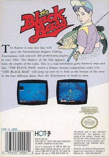 The Black Bass - (NES) Nintendo Entertainment System [Pre-Owned] Video Games Hot-B   
