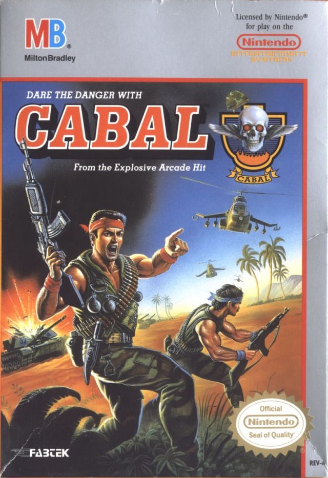 Cabal - (NES) Nintendo Entertainment System [Pre-Owned] Video Games Milton Bradley   