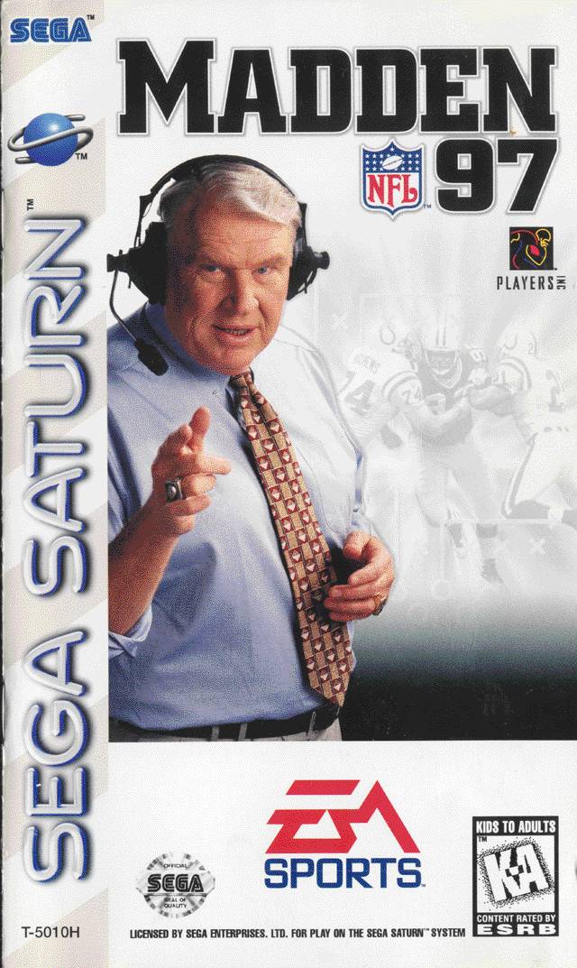 Madden NFL 97 - (SS) SEGA Saturn [Pre-Owned] Video Games EA Sports   